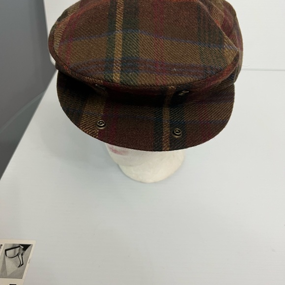 SCALA CLASSICO HAT men’s Sz M plaid - Picture 7 of 7